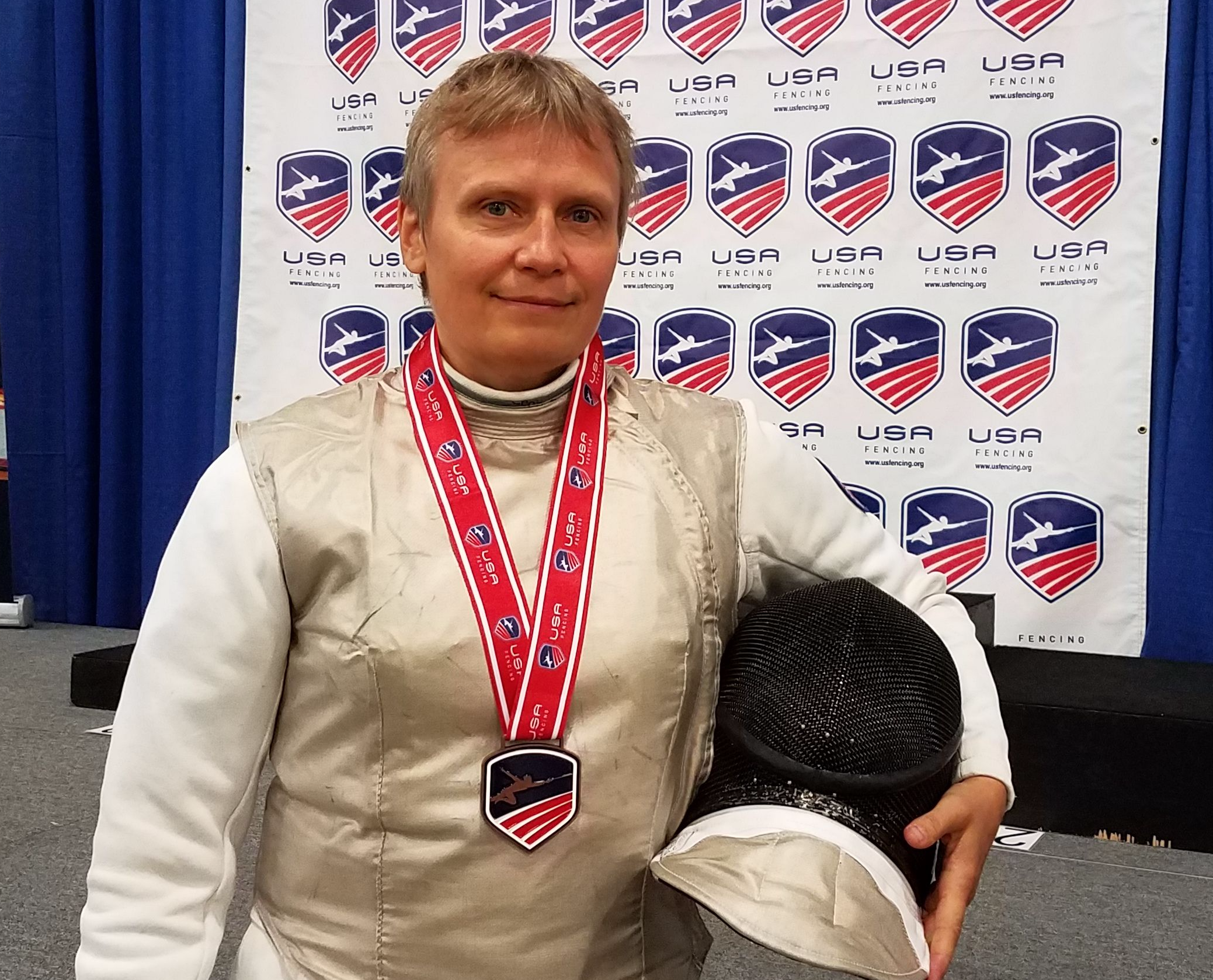 Participating in National Fencing